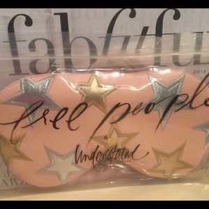 ❤️FINAL SALE❤️NEW FREE PEOPLE Leather Eye Mask